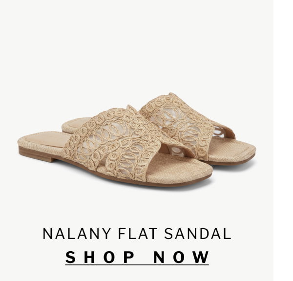 nalany flat sandal SHOP NOW