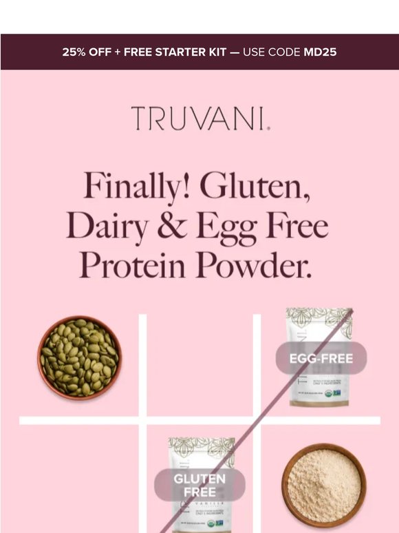 Gluten, Dairy, Egg Free Protein 🙌🏻Now 25% Off