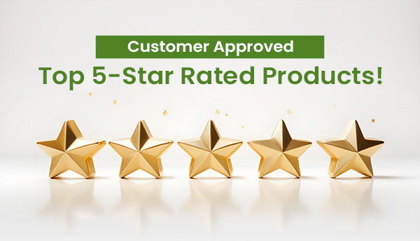 Customer Approved/ Top 5-Star Rated Products!