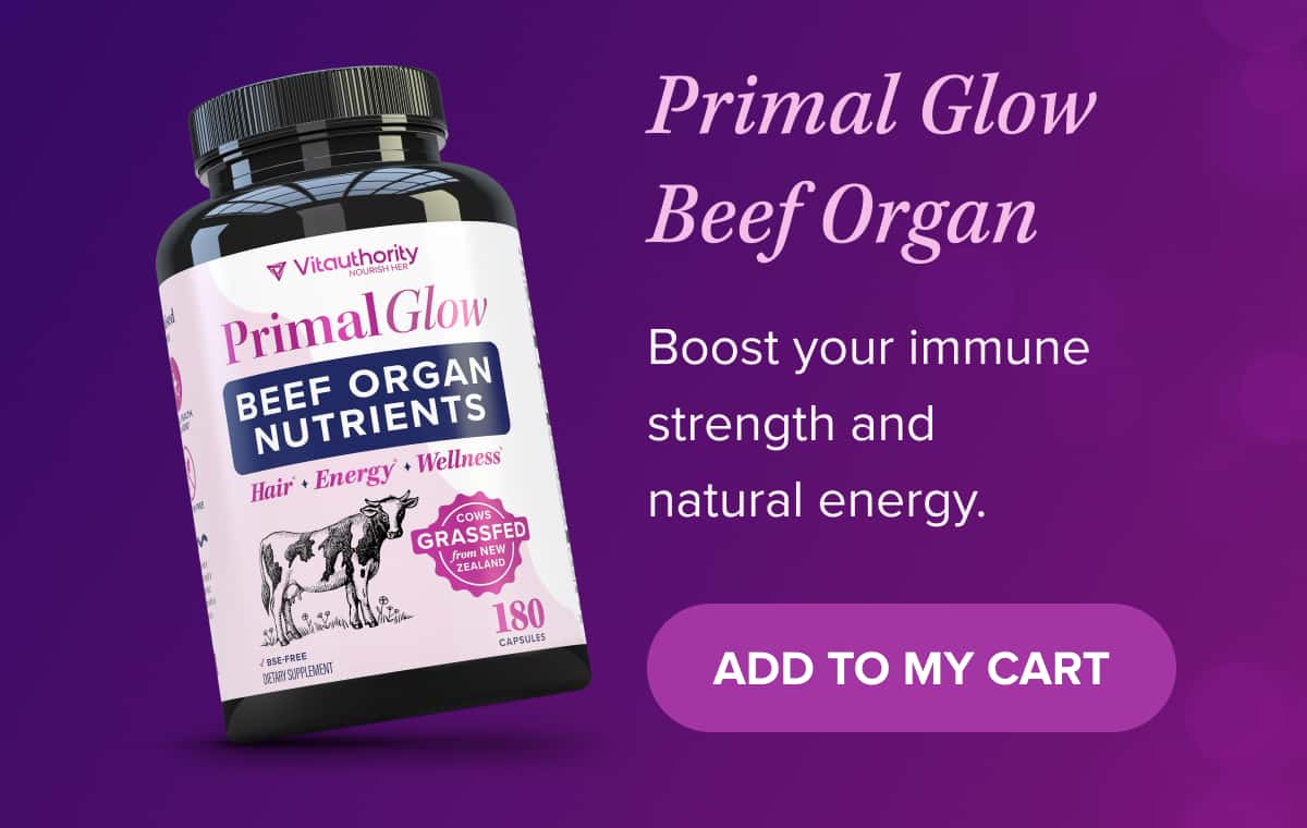 Primal Glow Beef Organ Boost your immune strength and natural energy