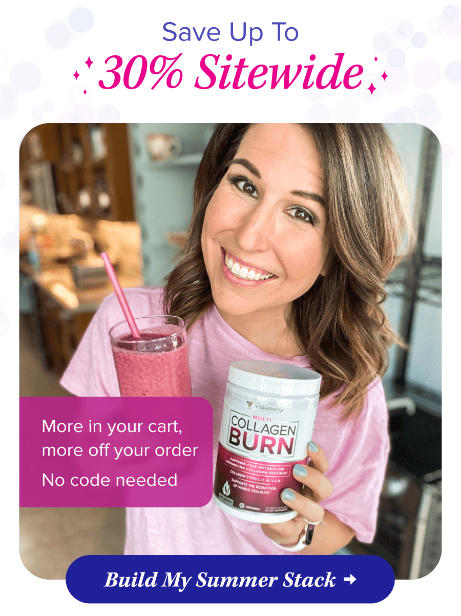 Save Up To 30% Sitewide   More in your cart, more off your order  No code needed   Build My Summer Stack 