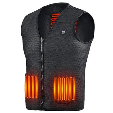 N'Polar™ 5-Zone Fleece-Lined Heated Vest (Requires Power Bank)