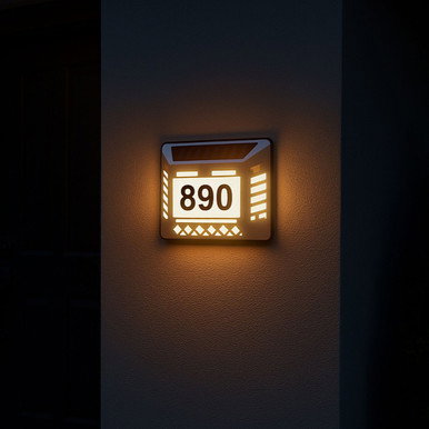 Solar LED Address SignProduct Image