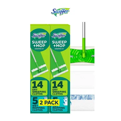 Swiffer 2-in-1 Dry and Wet Multi Surface Floor Cleaner (2-Pack)Product Image