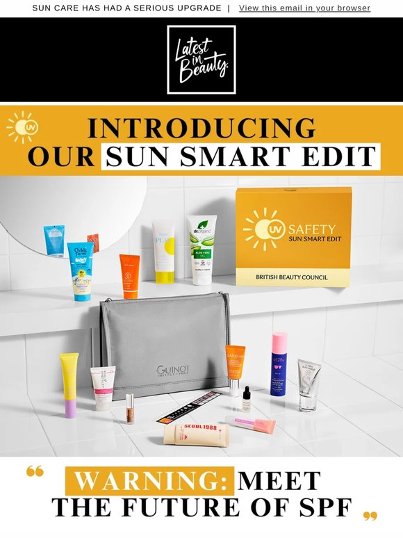 NOT YOUR AVERAGE SPF DROP