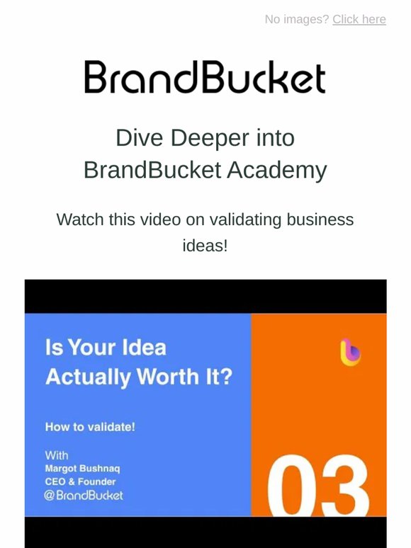 BrandBucket's Weekly Drop of Brandable Domains