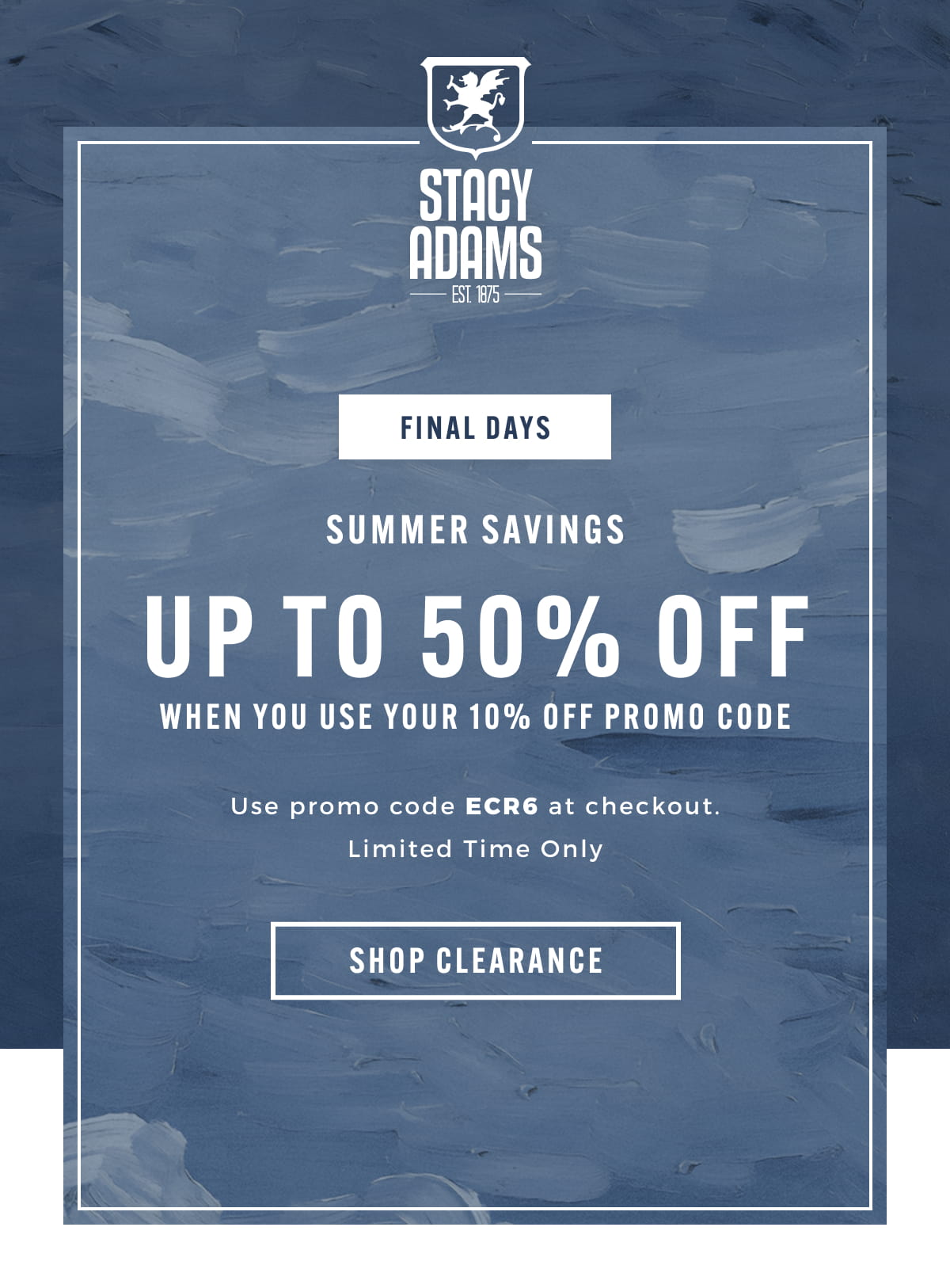 Up to 50% off when you use your 10% off promo code. Display images to learn more.