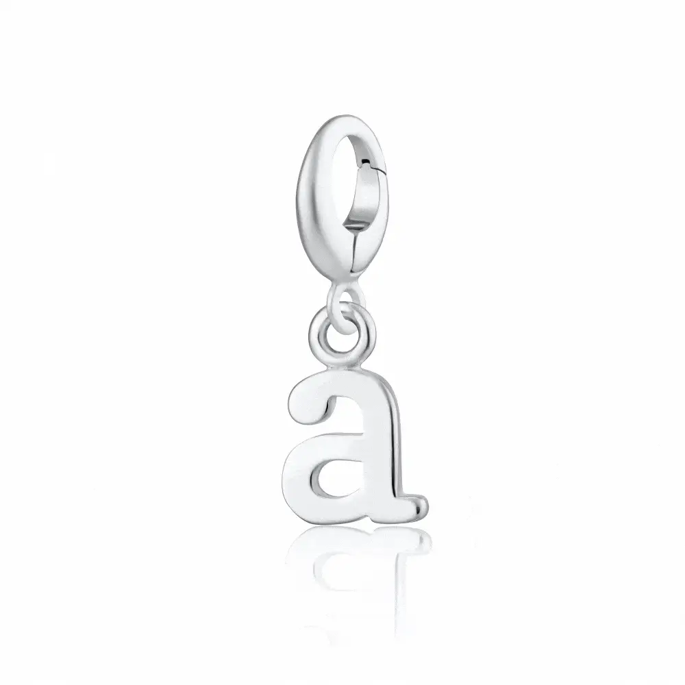 Image of Silver Initial Letter Charms