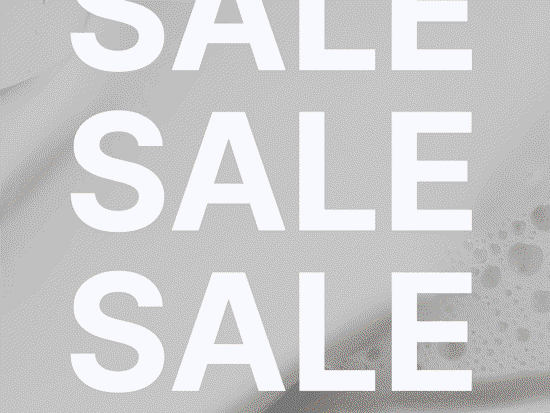 The sale page got a revamp