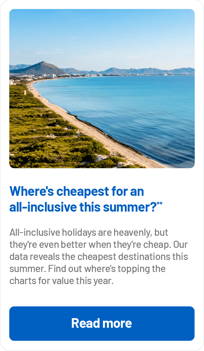 Where's cheapest for an all-inclusive this summer?**