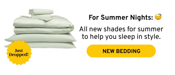 SHOP NEW BEDDING
