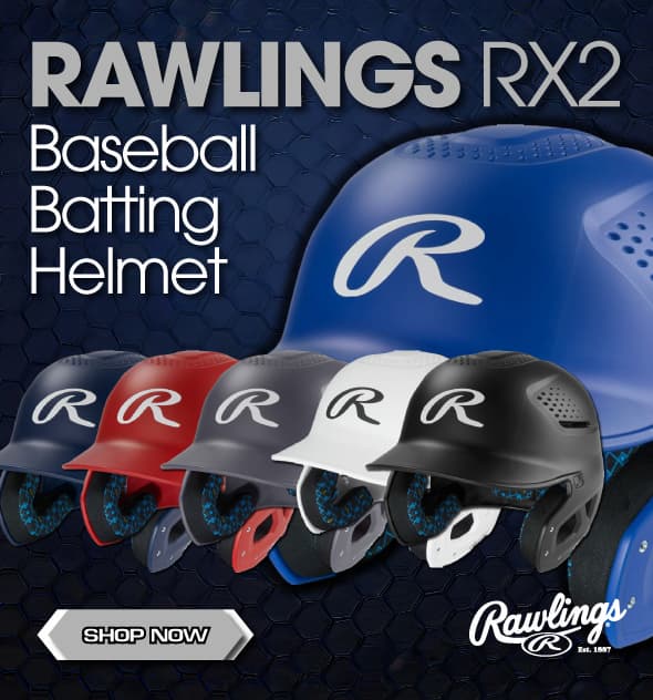 Rawlings RX2 Series Baseball Batting Helmet