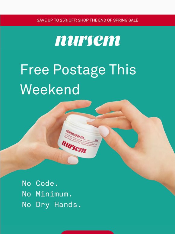 Free Delivery This Weekend