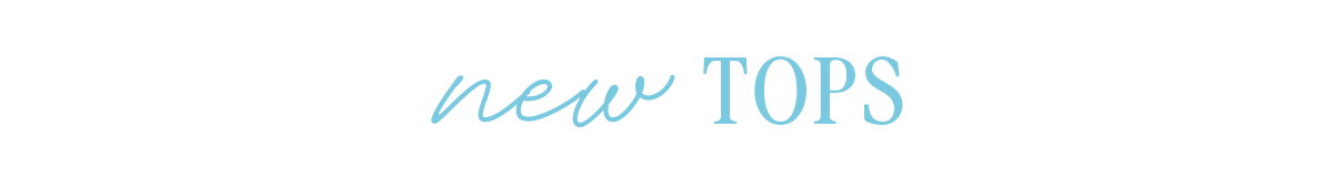 BOGO 50% OFF tops with BOGO