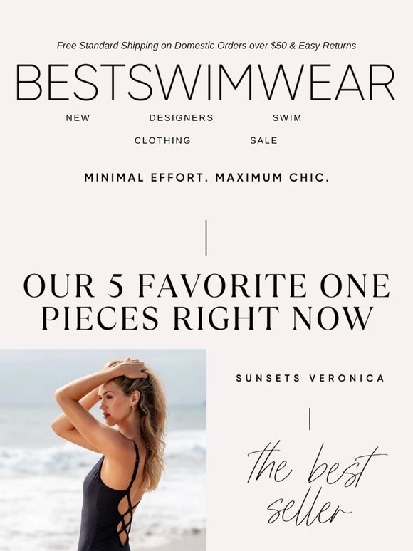 5 One Pieces Worth Packing Immediately🩱