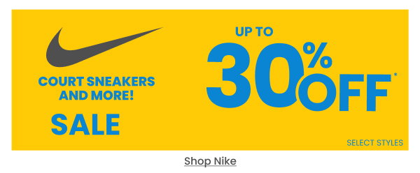 Nike Court Sneakers and More! Sale up to 30% Off Shop Nike
