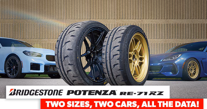 RE-71RZ/RE-71RS Full Comparison: Two Sizes, Two Cars, All the Data! 