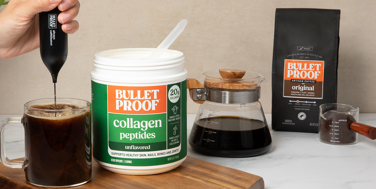 Collagen and coffee