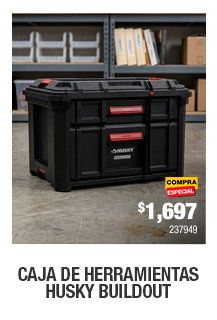 Caja de herramientas Husky BuildOut