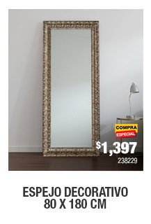 Espejo decorativo 80x180 cm