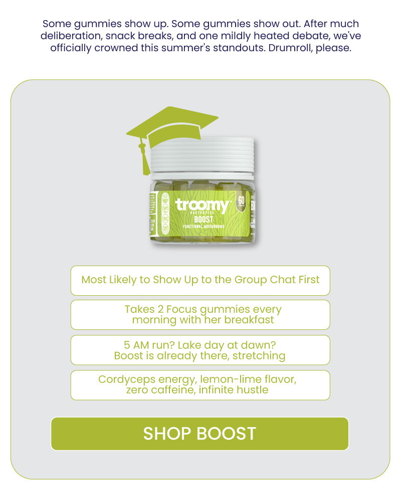 Summer - School's Out - Bestsellers - Reishi - Functional Mushrooms - Troomy Nootropics in Whittier, CA