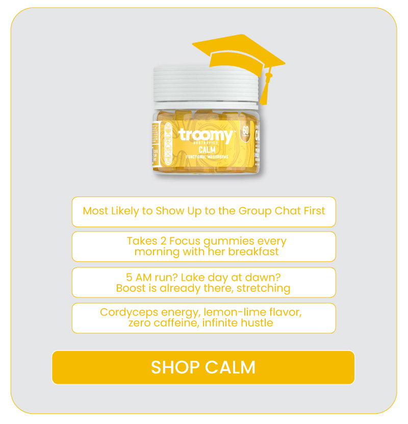 Summer - School's Out - Bestsellers - Reishi - Functional Mushrooms - Troomy Nootropics in Whittier, CA