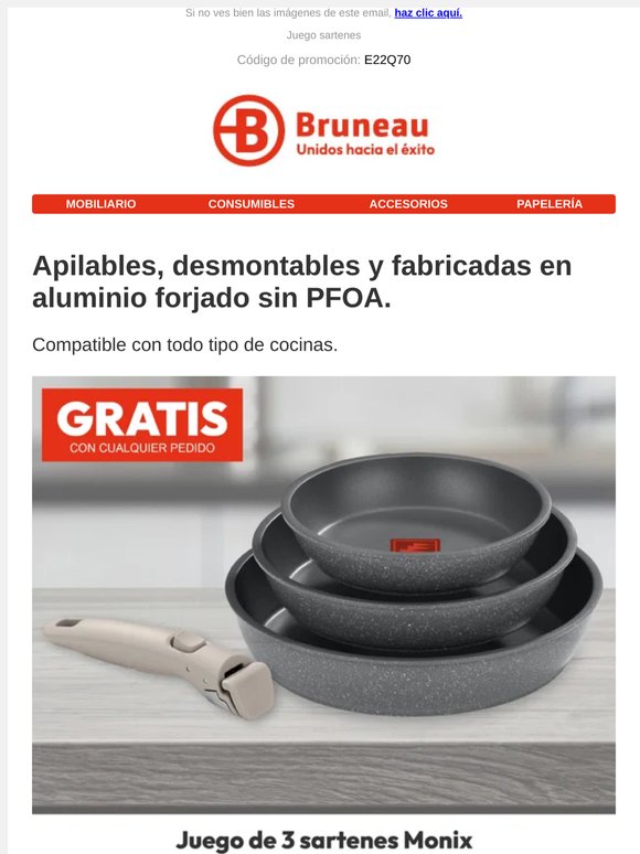Solo hoy, las mejores sartenes del momento. Descúbrelas!