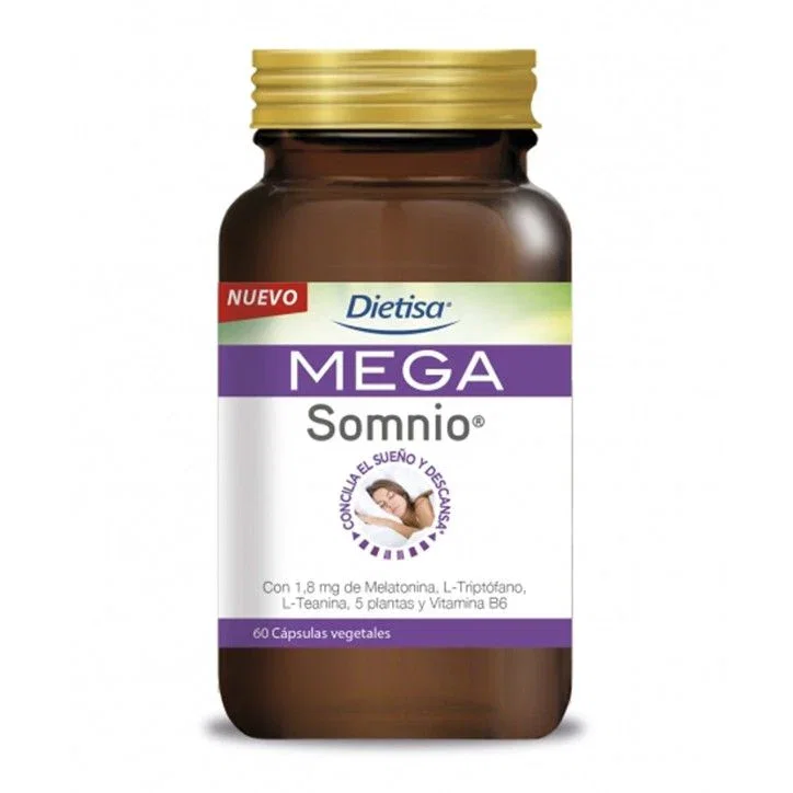 Dietisa Mega Somnio Melatonina 60 cápsulas