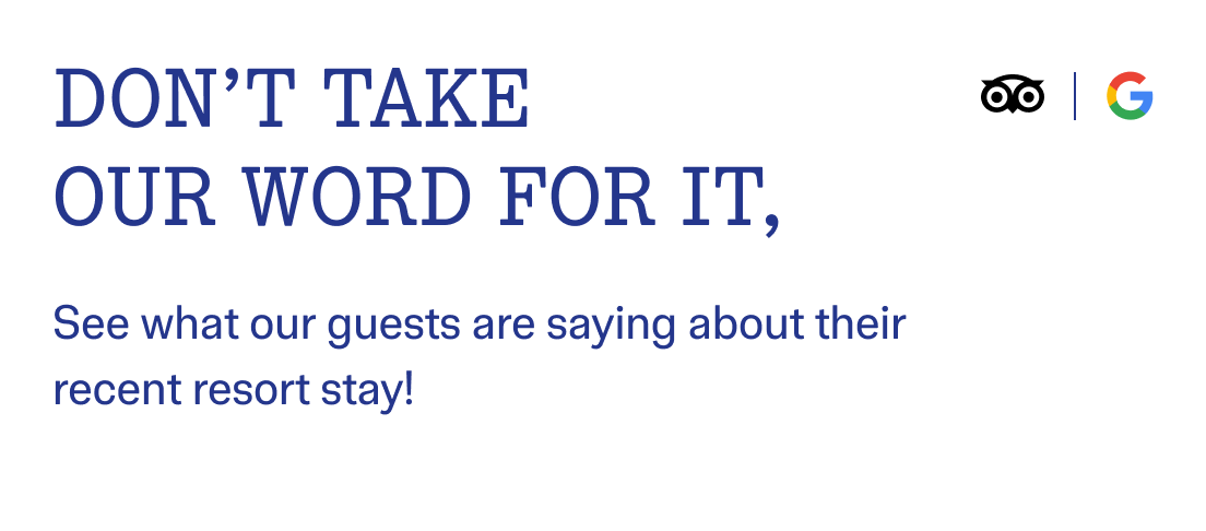 Don't Take Our Word For It