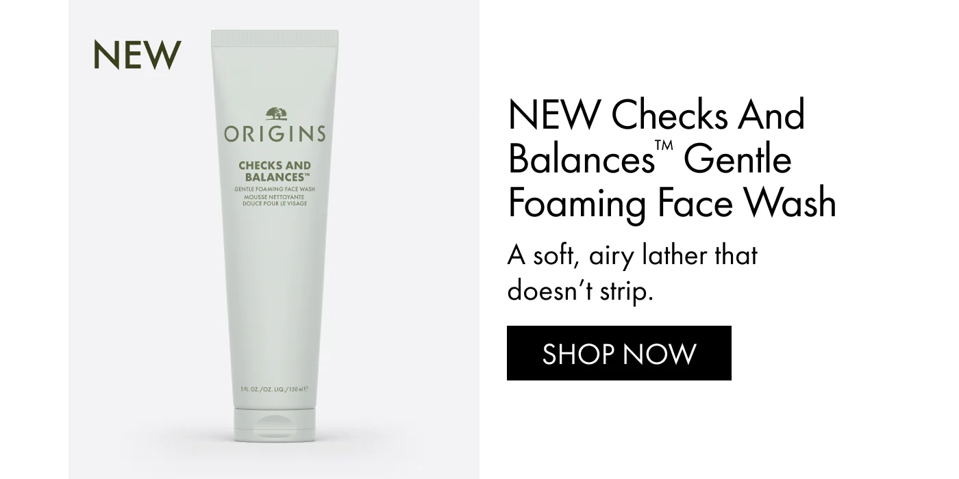 NEW Checks And Balances™ Gentle Foaming Face Wash | A soft, airy lather that doesn’t strip. | SHOP NOW