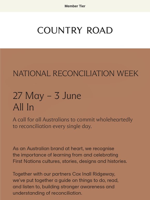 National Reconciliation Week 2026