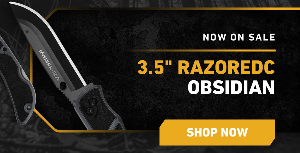 3.5" RAZOR EDC OBSIDIAN