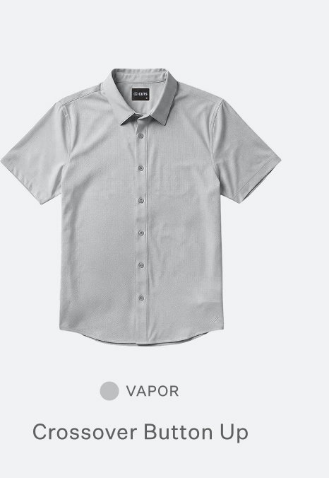 CROSSOVER BUTTON UP | VAPOR