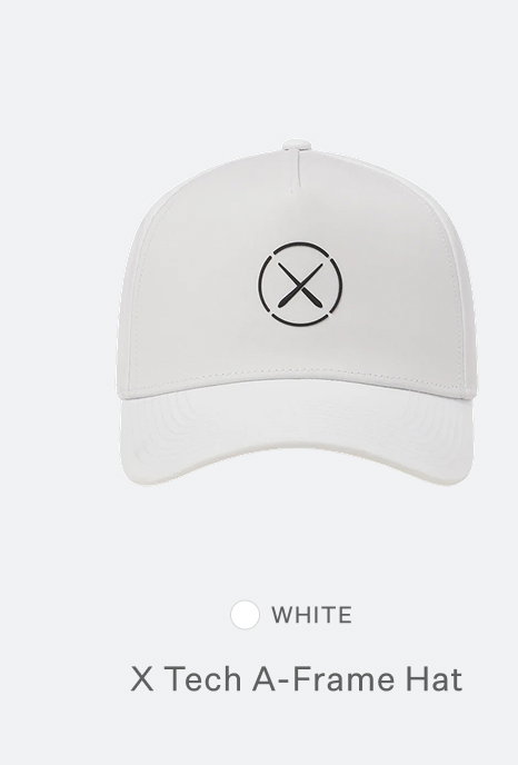 X-TECH A-FRAME HAT | WHITE