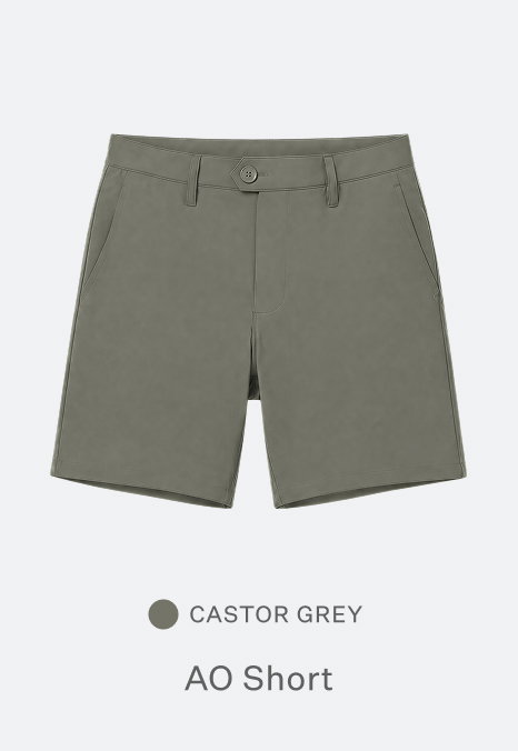 AO SHORT | CASTOR GREY