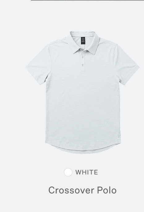 CROSSOVER POLO | WHITE
