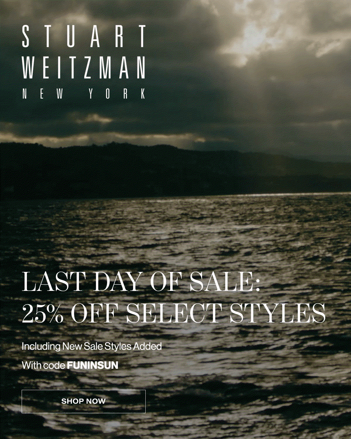 Stuart Weitzman New York - Last Day Of Sale: 25% Off Select Styles - Including New Sale Styles Added With Code FUNINSUN | Shop Now