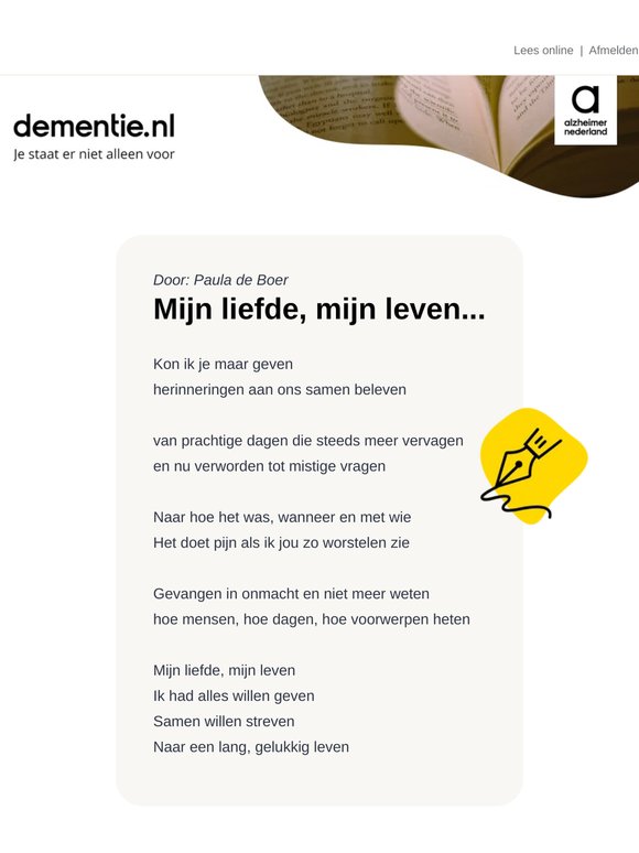 Gedichtennieuwsbrief 29 mei 2026💛