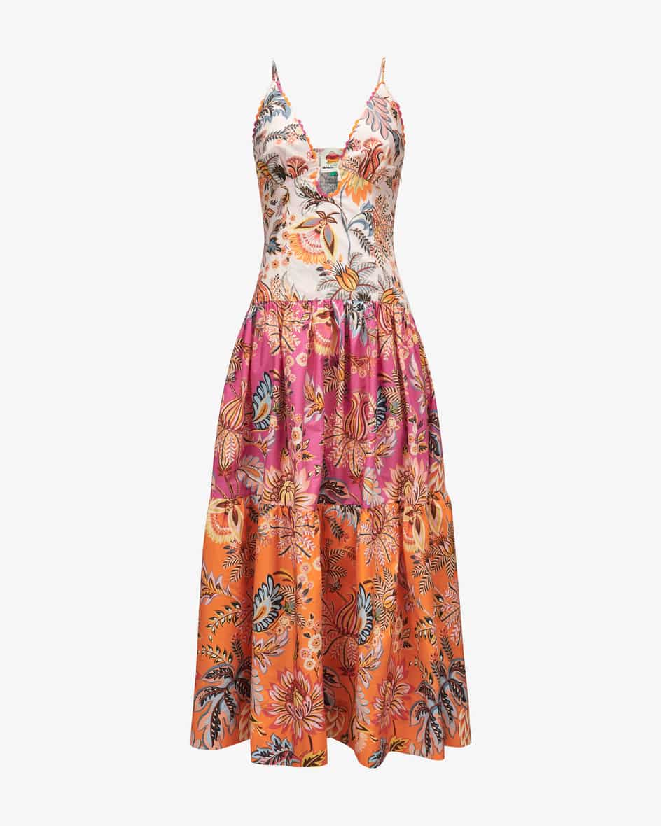 Maxikleid Ligia Floral Mix aus Bio-Baumwolle