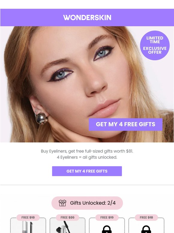 4 FREE Gifts