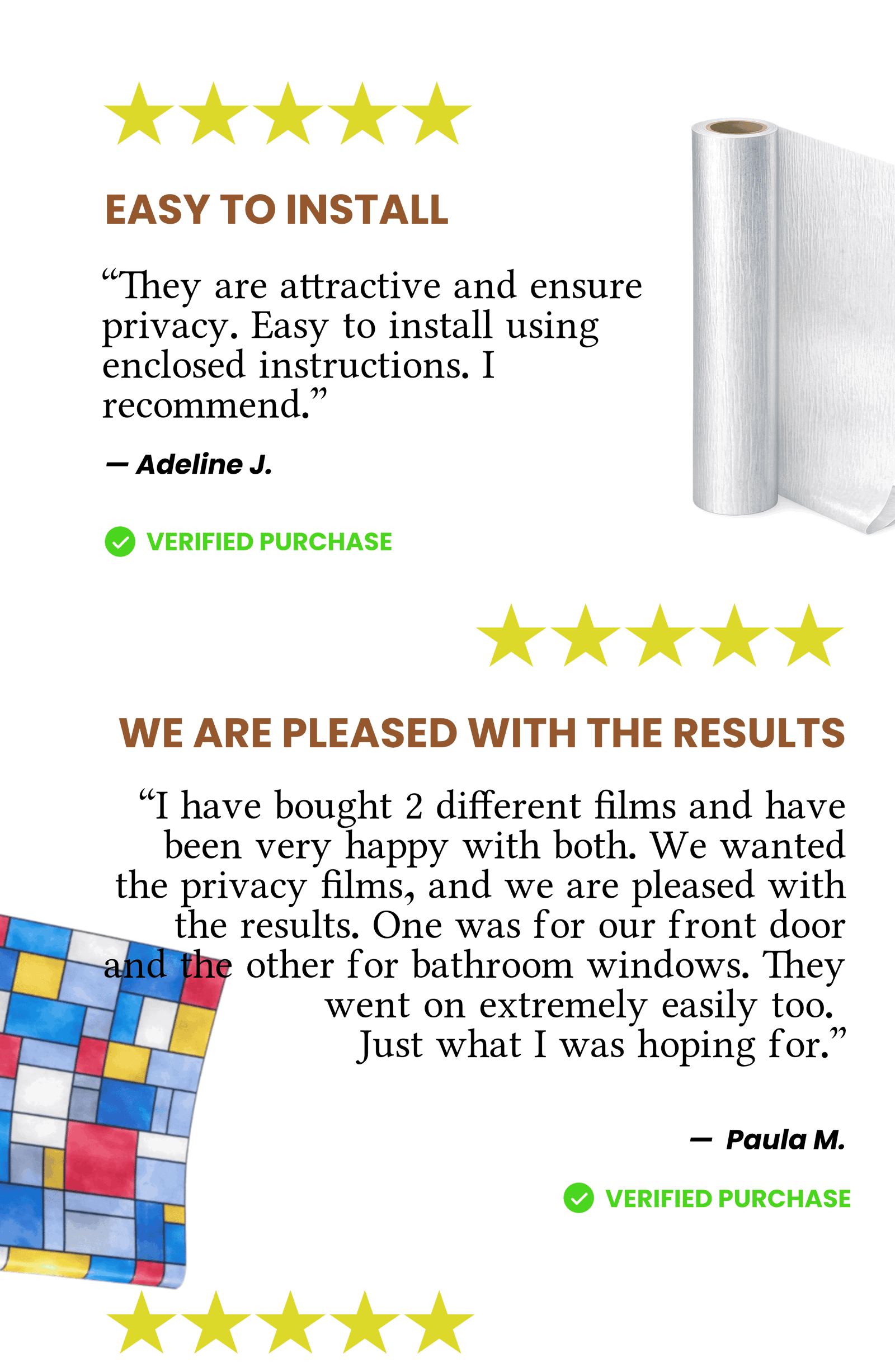 Privacy Window Film