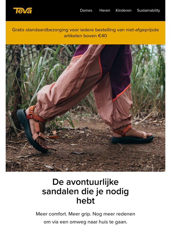 De avontuurlijke sandalen die je nodig hebt