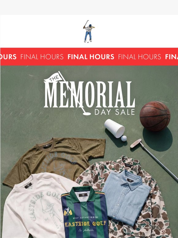 Final Hours: EXTRA 25% Off + Up to 60% Off