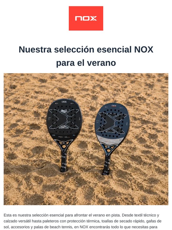 Descubre los esenciales de verano NOX