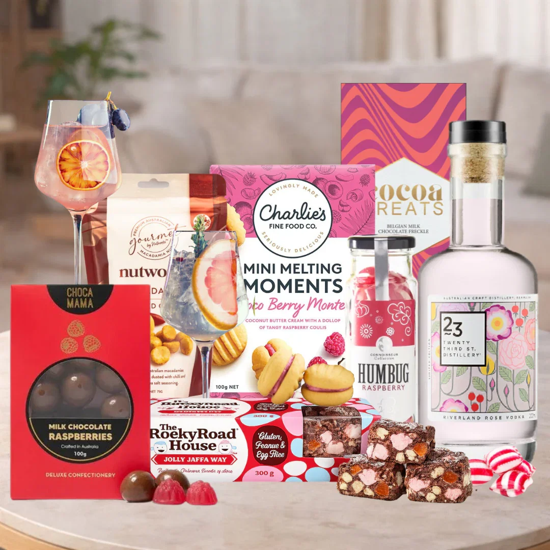 Image of Australian Rose Vodka Gift Hamper