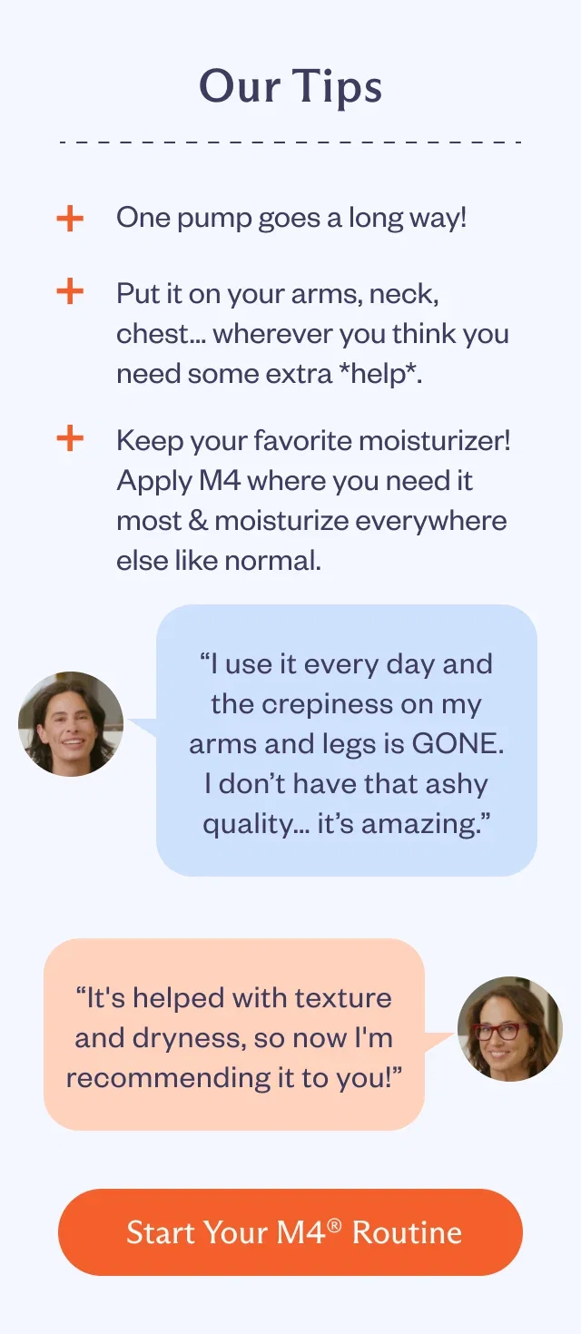 How to use M4 Body Treatment