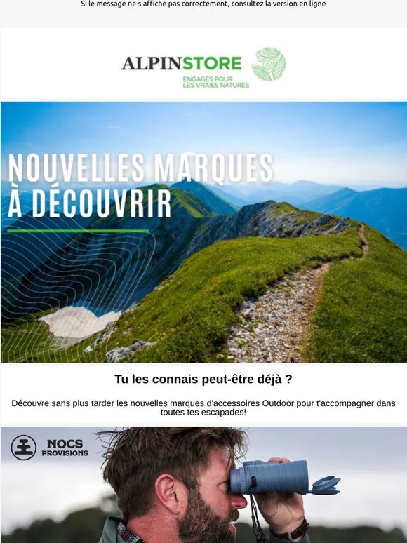 Des petites marques Outdoor à découvrir !