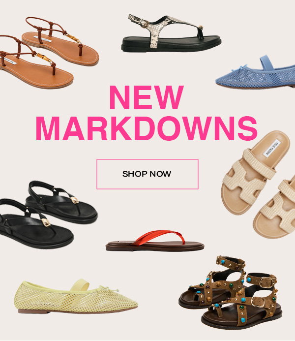New markdowns