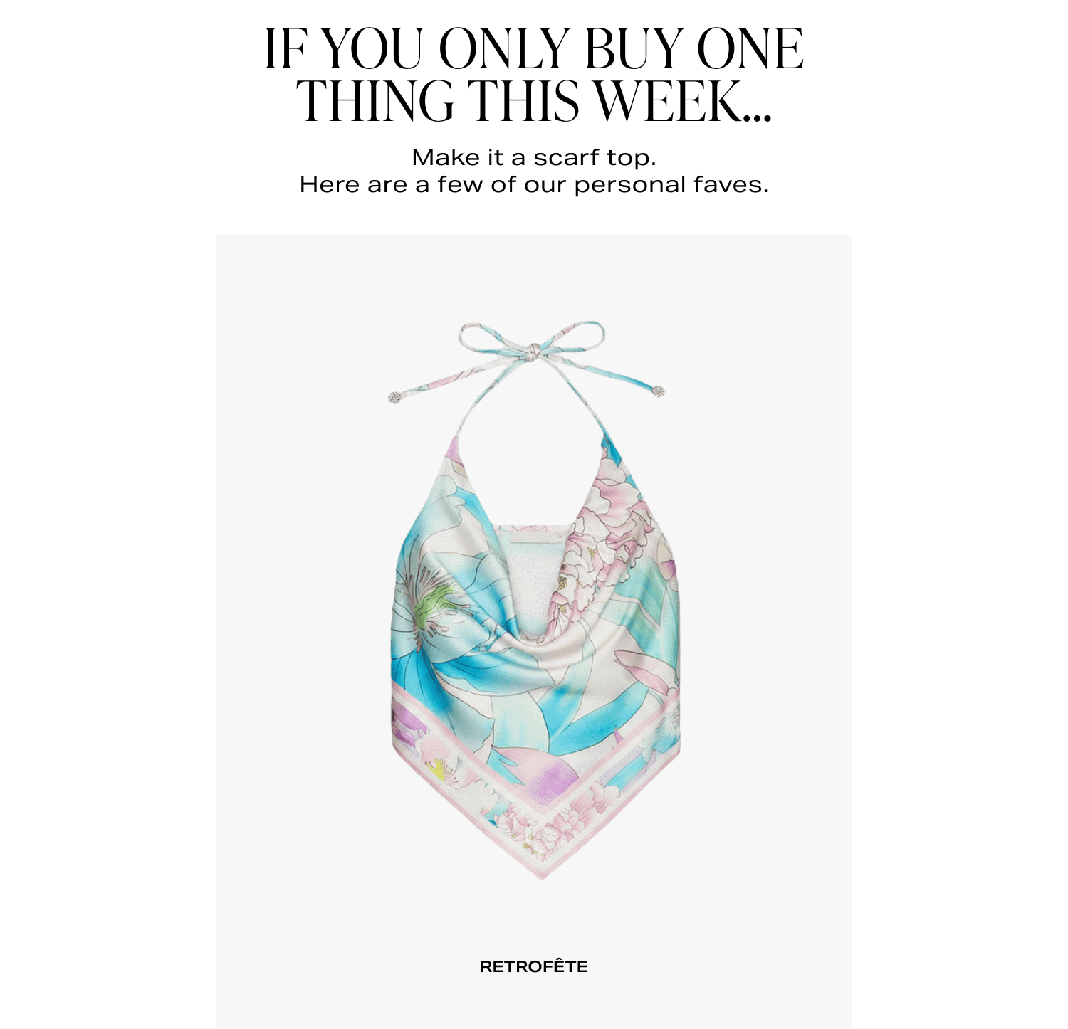 Shop If You Only Buy One Thing This Week...