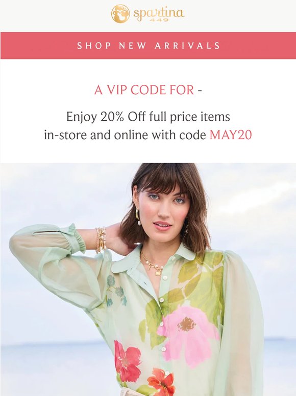 ENDING SOON: 20% Off Code